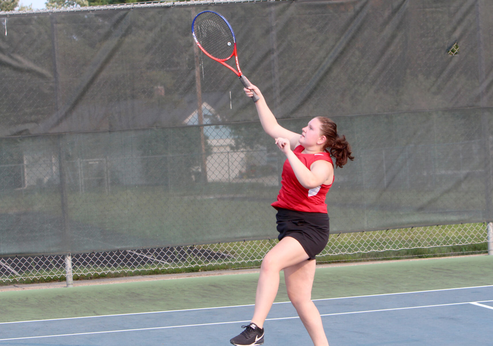 Menomonie at Chippewa Falls girls tennis 9-15-20